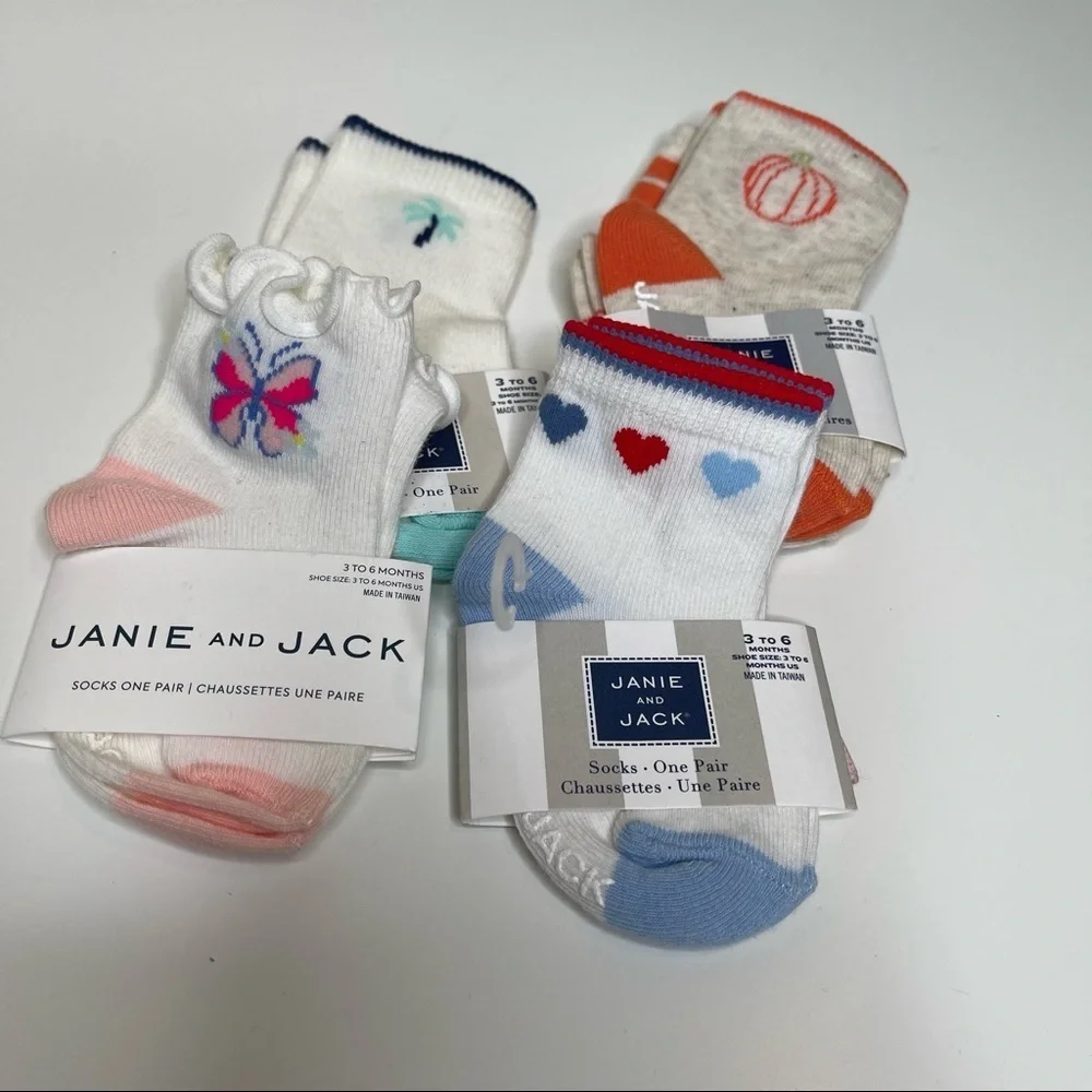 Janie And Jack girl socks
